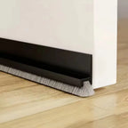 Door Bottom Seal Integrated Brush Draft & Dust Protection