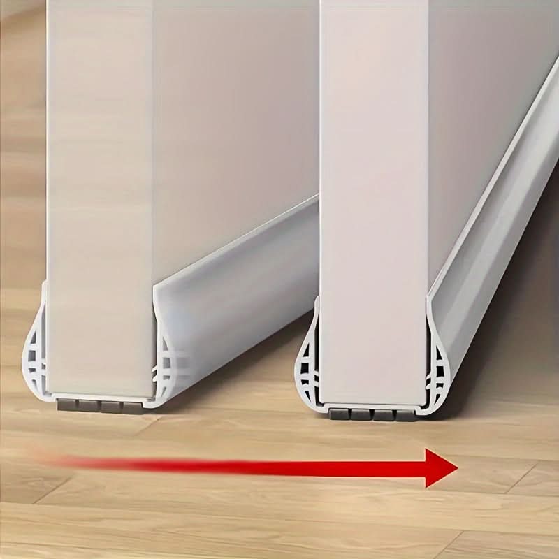 Door Draft Stopper Adjustable Foam-Filled Energy-Efficient