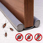 Door Draft Stopper Double-Layer Tool-Free Moisture-Resistant