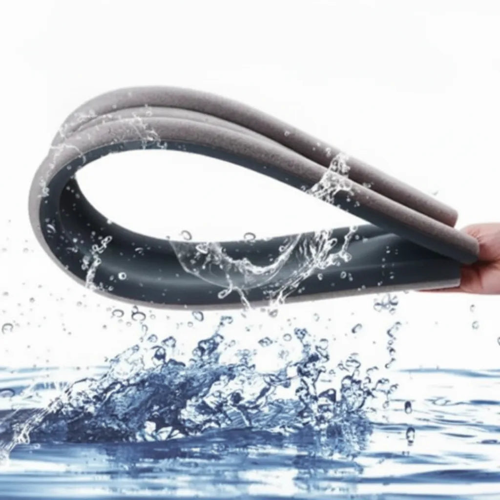Door Draft Stopper Double-Layer Tool-Free Moisture-Resistant