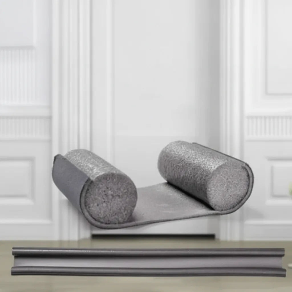 Door Draft Stopper Double-Layer Tool-Free Moisture-Resistant