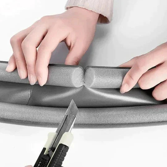 Door Draft Stopper Double-Layer Tool-Free Moisture-Resistant