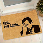 Doormat Humorous Facepalm Memory Foam Non-Slip