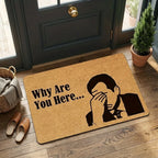Doormat Humorous Facepalm Memory Foam Non-Slip