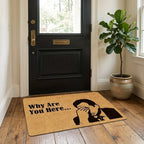 Doormat Humorous Facepalm Memory Foam Non-Slip