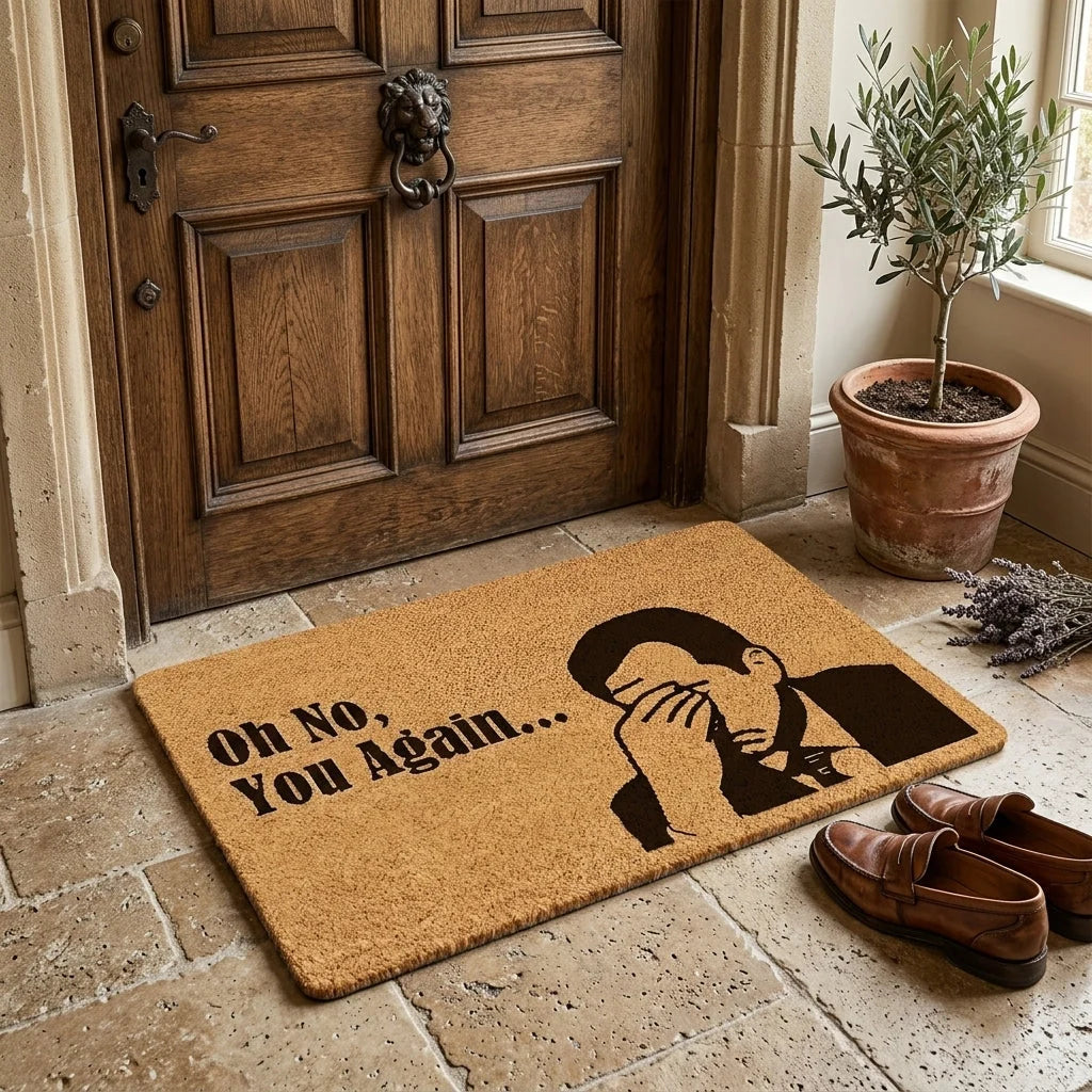 Doormat Humorous Facepalm Memory Foam Non-Slip