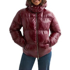 Down Jacket Lightweight Adjustable Hood With Pockets