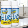 Drain Cleaner Powder Foaming Grease-Dissolving Set of 2
