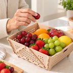 Draining Basket Foldable Food-Safe & Dishwasher-Safe