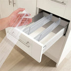 Drawer Dividers Adjustable & Transparent Set of 6