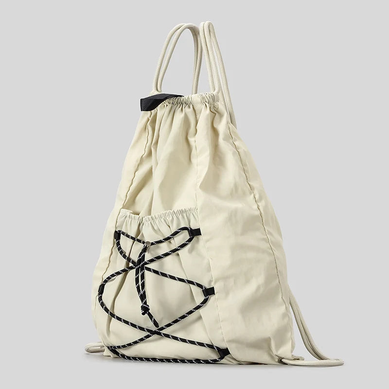 Drawstring Storage Bag Lightweight Spacious Interior