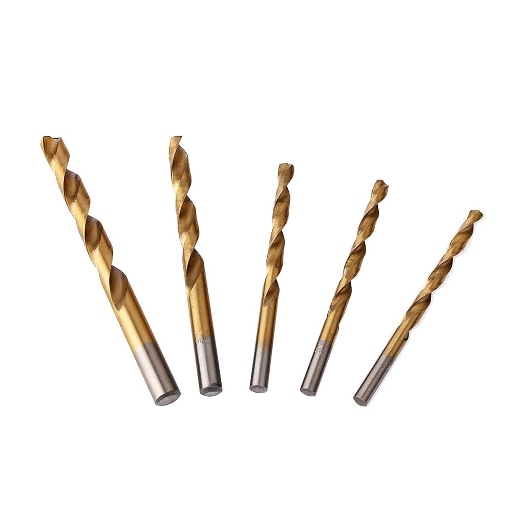 Drill Bit Set 99-Piece Titanium-Coated 135 Degree Tip