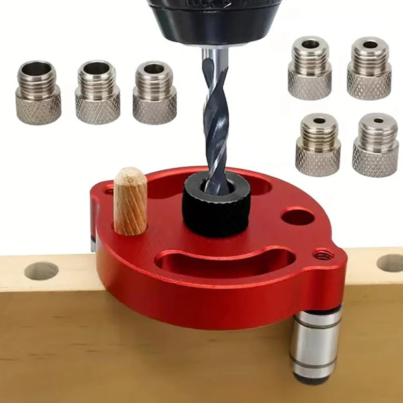 Drill Guide Self-Centering Aluminum Body & Hardened Steel Bushings