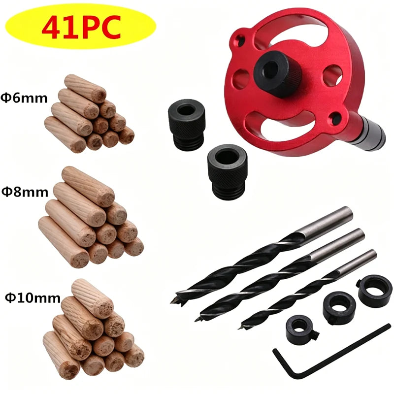 Drill Guide Self-Centering Aluminum Body & Hardened Steel Bushings