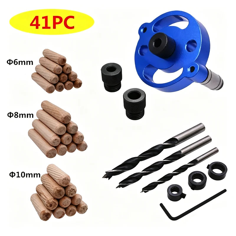Drill Guide Self-Centering Aluminum Body & Hardened Steel Bushings