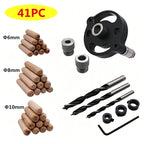 Drill Guide Self-Centering Aluminum Body & Hardened Steel Bushings