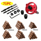 Drill Guide Self-Centering Aluminum Body & Hardened Steel Bushings