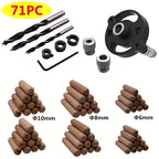 Drill Guide Self-Centering Aluminum Body & Hardened Steel Bushings