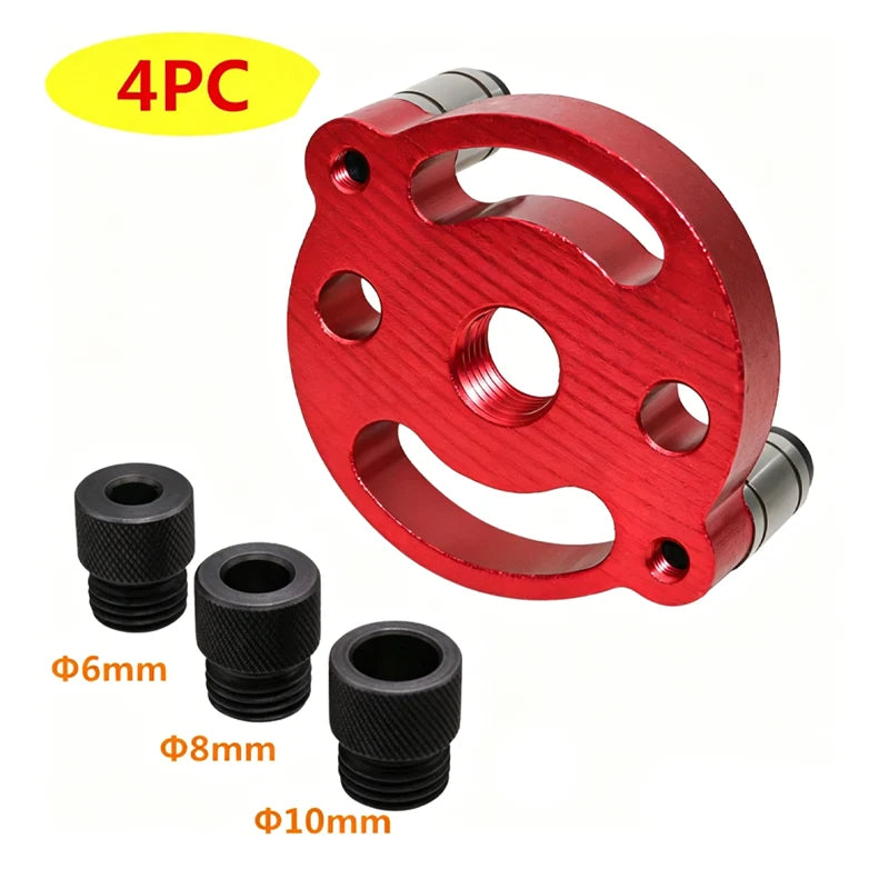 Drill Guide Self-Centering Aluminum Body & Hardened Steel Bushings