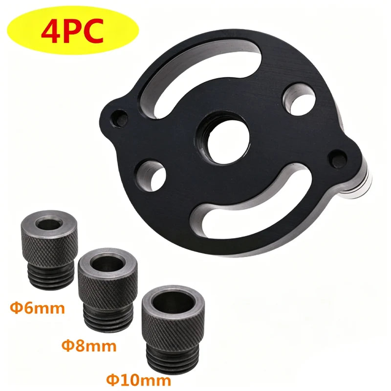 Drill Guide Self-Centering Aluminum Body & Hardened Steel Bushings