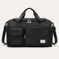 Duffel Bag Shoe Compartment Multiple Pockets & Luggage Sleeve