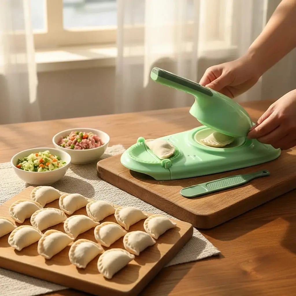 Dumpling Maker 2-In-1 Fill & Seal Hand-Washable