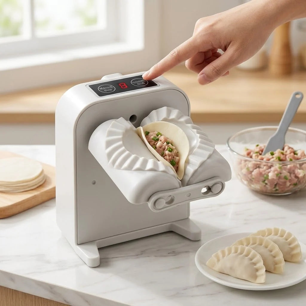 Dumpling Maker Automatic Double Press USB-Rechargeable