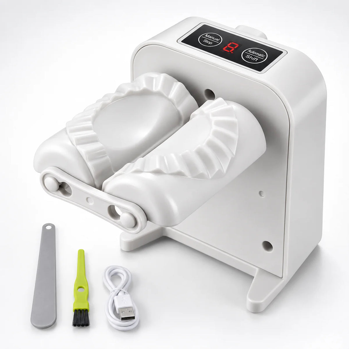 Dumpling Maker Automatic Double Press USB-Rechargeable