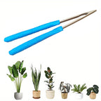 Dust Brush Soft Microfiber Scratch-Free Wooden Handle