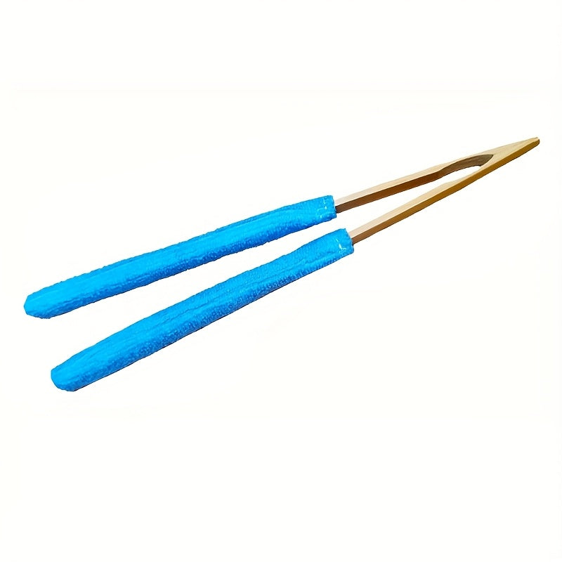Dust Brush Soft Microfiber Scratch-Free Wooden Handle