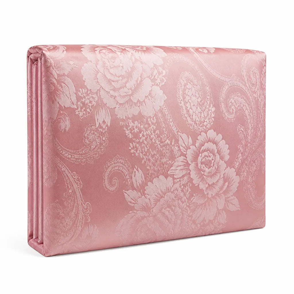 Duvet Cover Set Satin Jacquard Breathable Rayon
