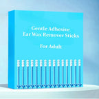 Ear Cleaner Ultra-Soft Sticky Tip Reusable 24 Piece Set