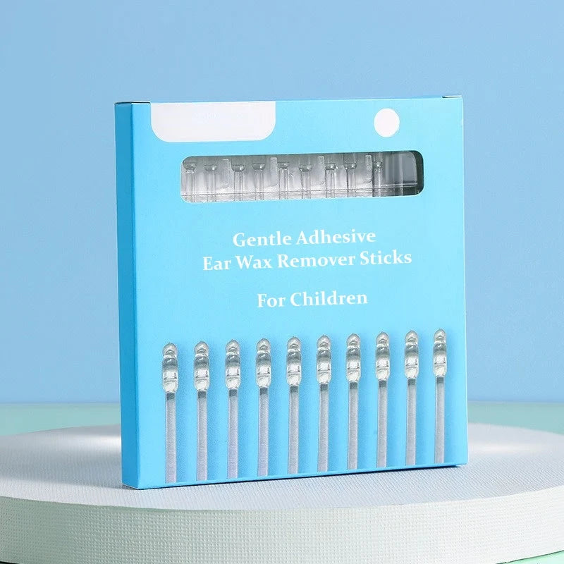 Ear Cleaner Ultra-Soft Sticky Tip Reusable 24 Piece Set