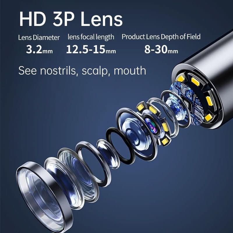 Ear Cleaning Camera 1080P HD Six LED Lights