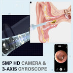 Ear Cleaning Camera 1080P HD Six LED Lights