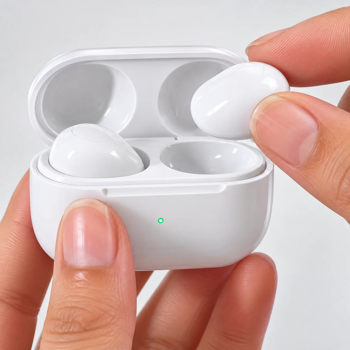 Earbuds Mini Invisible Bluetooth 5.3 Charging Case & Mic