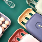 Egg Storage Drawer Stackable Clear Holds 18–21 Eggs