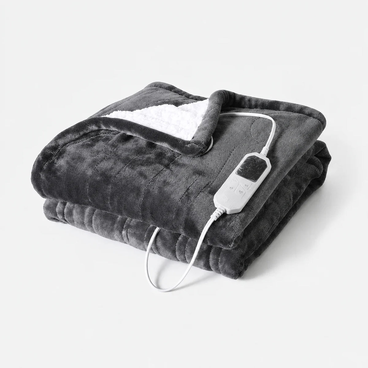 Electric Blanket Flannel & Sherpa 9 Heat Settings