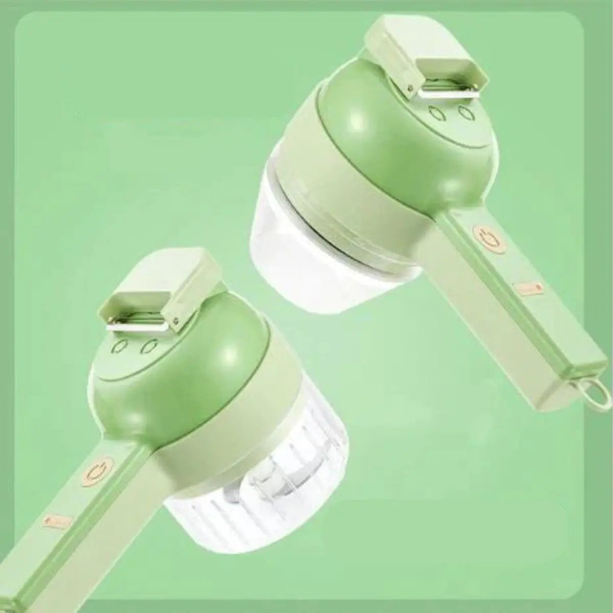 Electric Chopper 4-in-1 Cordless USB Rechargeable