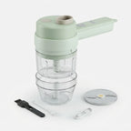 Electric Chopper 4-in-1 Cordless USB Rechargeable