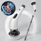 Electric Cleaning Brush Cordless Telescopic Handle Eight Attachments