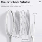 Electric Fly Swatter 3,500V UV Light USB Rechargeable
