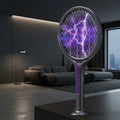Electric Fly Swatter USB Rechargeable 5-Layer Safety Swivel Head