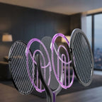 Electric Fly Swatter USB Rechargeable 5-Layer Safety Swivel Head