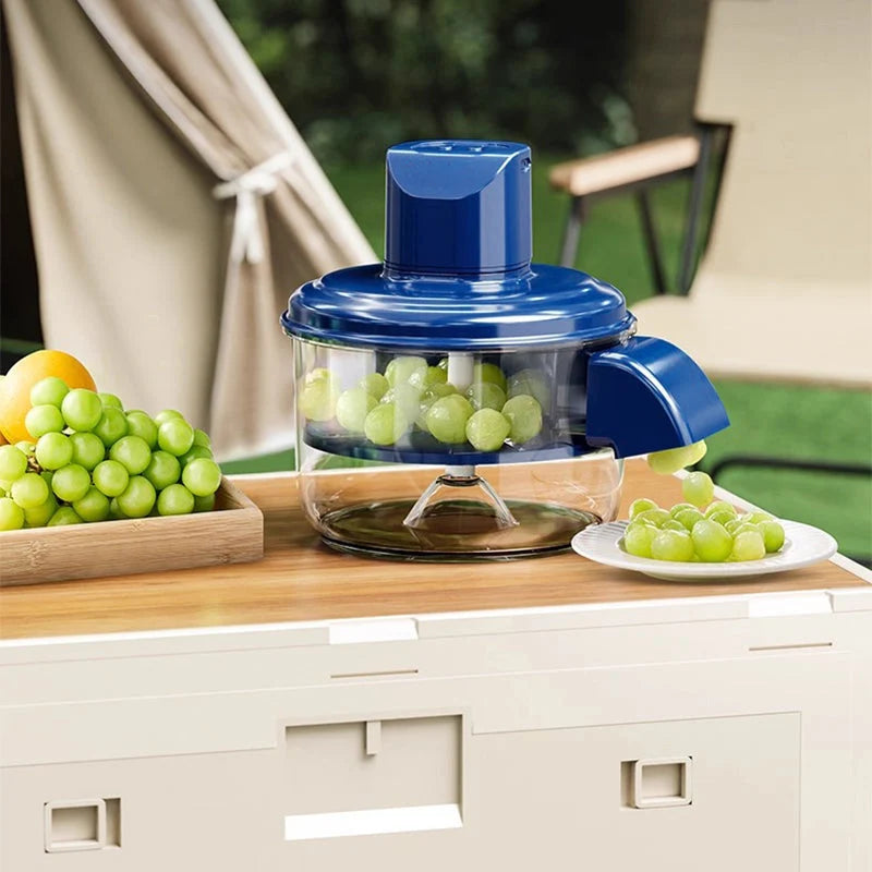 Electric Food Chopper USB Rechargeable 5 Stainless Steel Blades