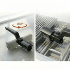 Electric Grill Brush Cordless Rechargeable Rotating Head