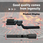 Electric Grill Brush Motorized Rotating Head Cordless Rechargeable