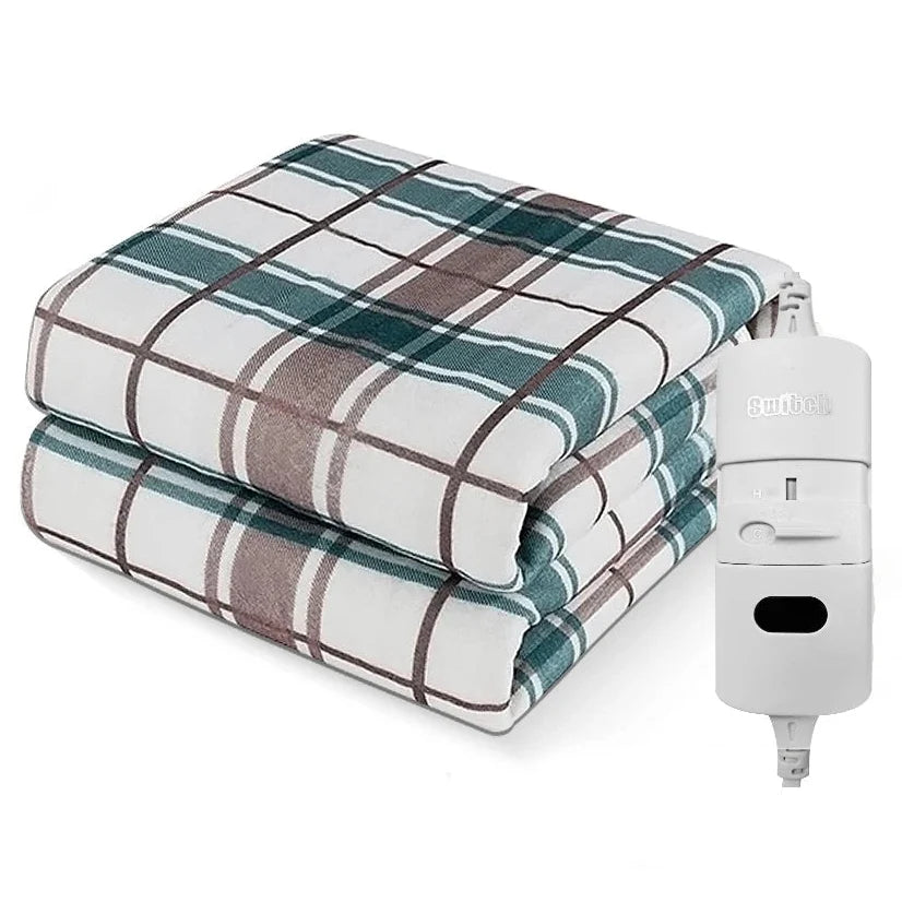 Electric Heated Blanket Automatic Thermostat & Waterproof Heating Element