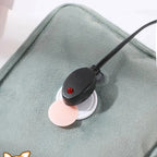 Electric Hot Water Bottle Plush Fast Heating & Auto Shut-Off
