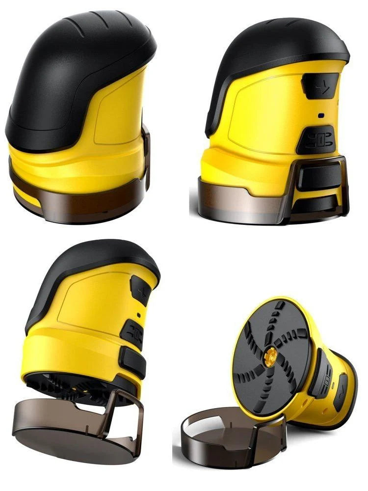Electric Ice Scraper Rotating Head USB-Rechargeable